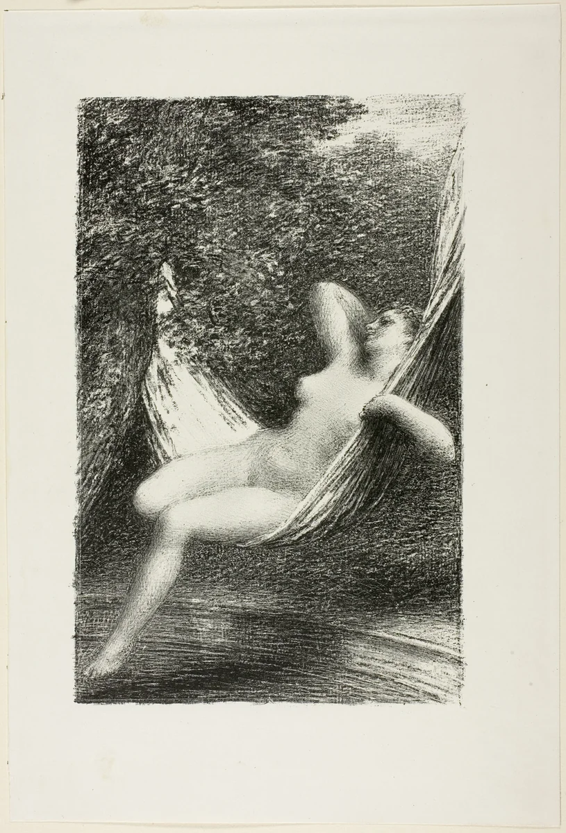 Sara the Bather by Henri Fantin-Latour, print, 1883-1893