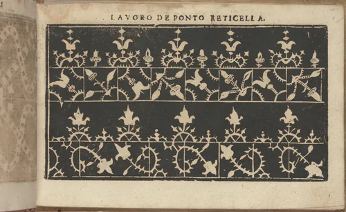 Studio delle virtuose Dame, page 22 (recto) by Isabella Catanea Parasole, book, 1597