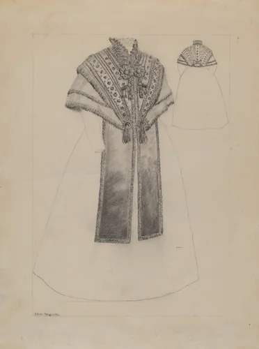 Wrap by Edith Magnette, index of american design, 1936