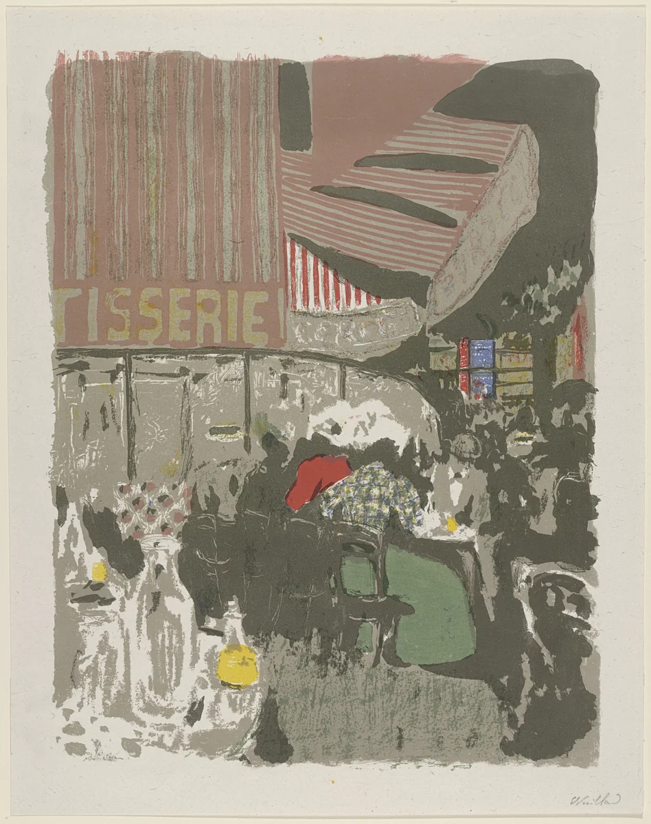 The Pastry Shop (La Patisserie) from Landscapes and Interiors (Paysages et intérieurs) by Édouard Vuillard, print, 1899
