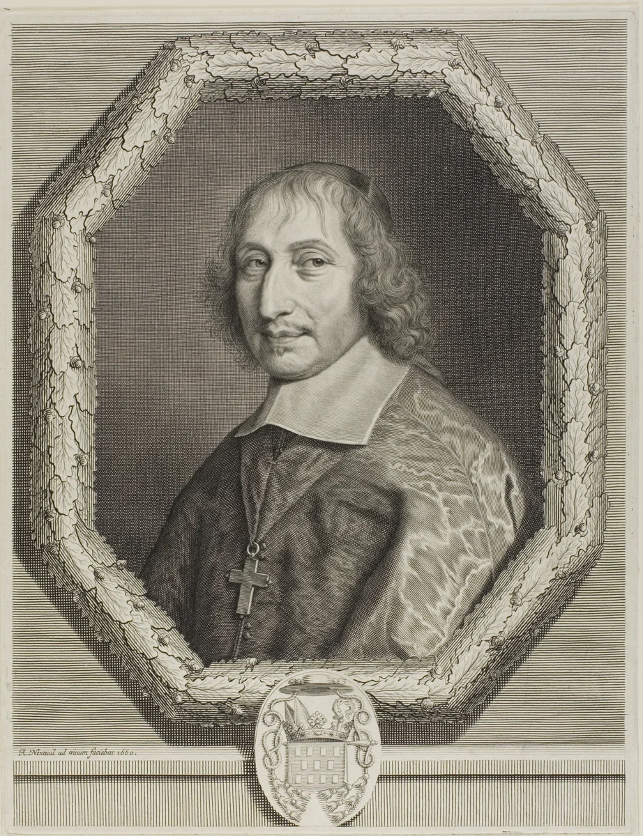 Philibert-Emmanuel de Beaumanoir de Lavardin by Robert Nanteuil, print, 1660