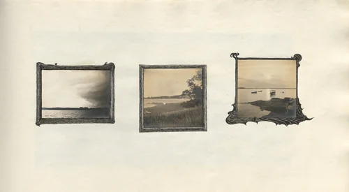 Untitled (page from album titled "July 1913") by Charles Norman Sladen, photograph, 1913