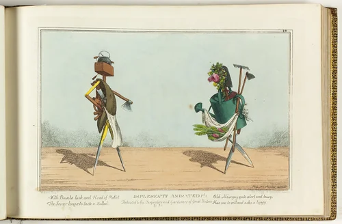 The Caricature Magazine, or Hudibrastic Mirror, Vol. I and II by George Cruikshank
Thomas Rowlandson
Henry William Bunbury
Piercy Roberts
Charles Williams
George Woodward
Thomas Tegg, print, 1819