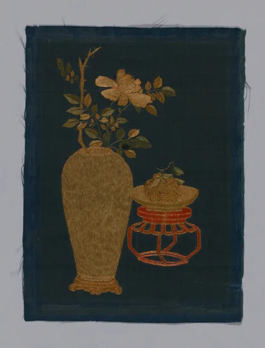 Panel (Furnishing Fabric) by China, textile, 1800-1850