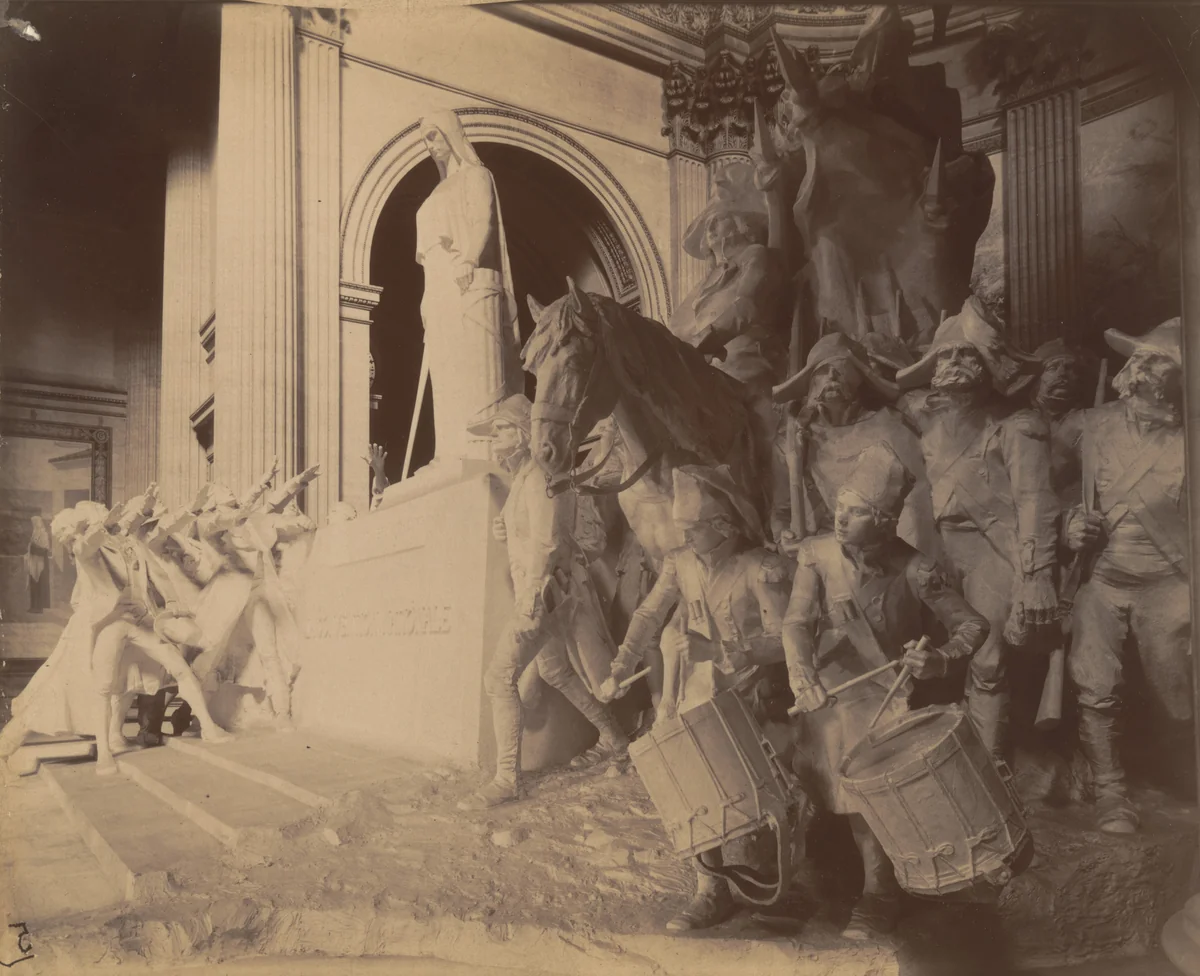 Panthéon. La Convention Nationale par Sicard by Eugène Atget, photograph, 1912