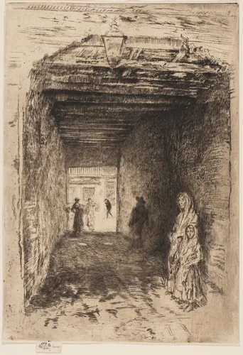 The Beggars by James McNeill Whistler, print, 1879-1880
