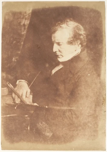 William Etty, R.A. by Hill and Adamson, photograph, 1843-1847