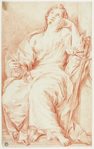 Justice by Edme Bouchardon
Carlo Maratti
Francesco Albani
Giuseppe Bartolomeo Chiari, drawing, 1718-1762