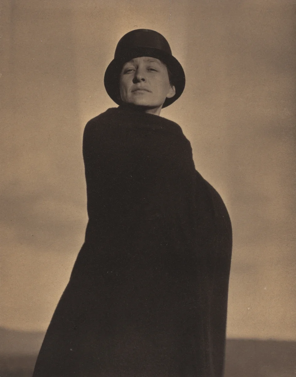 Georgia O'Keeffe by Alfred Stieglitz, photograph, 1920-1922