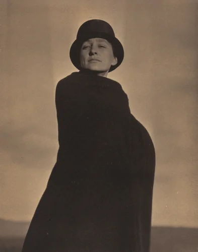 Georgia O'Keeffe by Alfred Stieglitz, photograph, 1920-1922