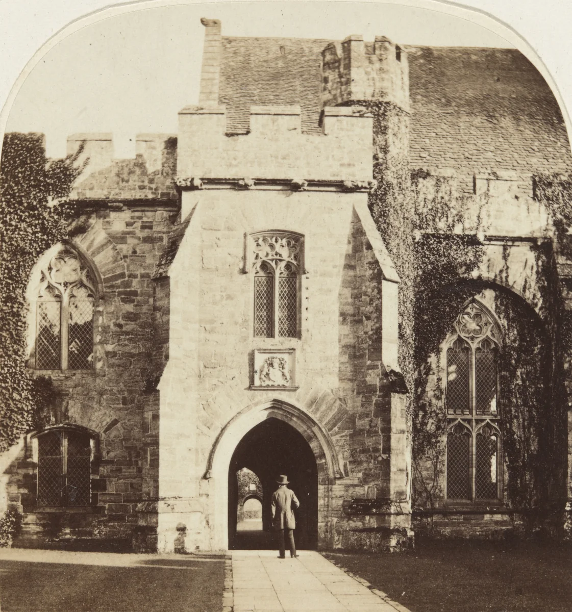 Penshurst Castle by Roger Fenton, photograph, 1857