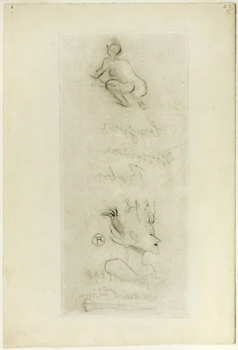 Bonjour Monsieur Robin by Henri de Toulouse-Lautrec, print, 1898