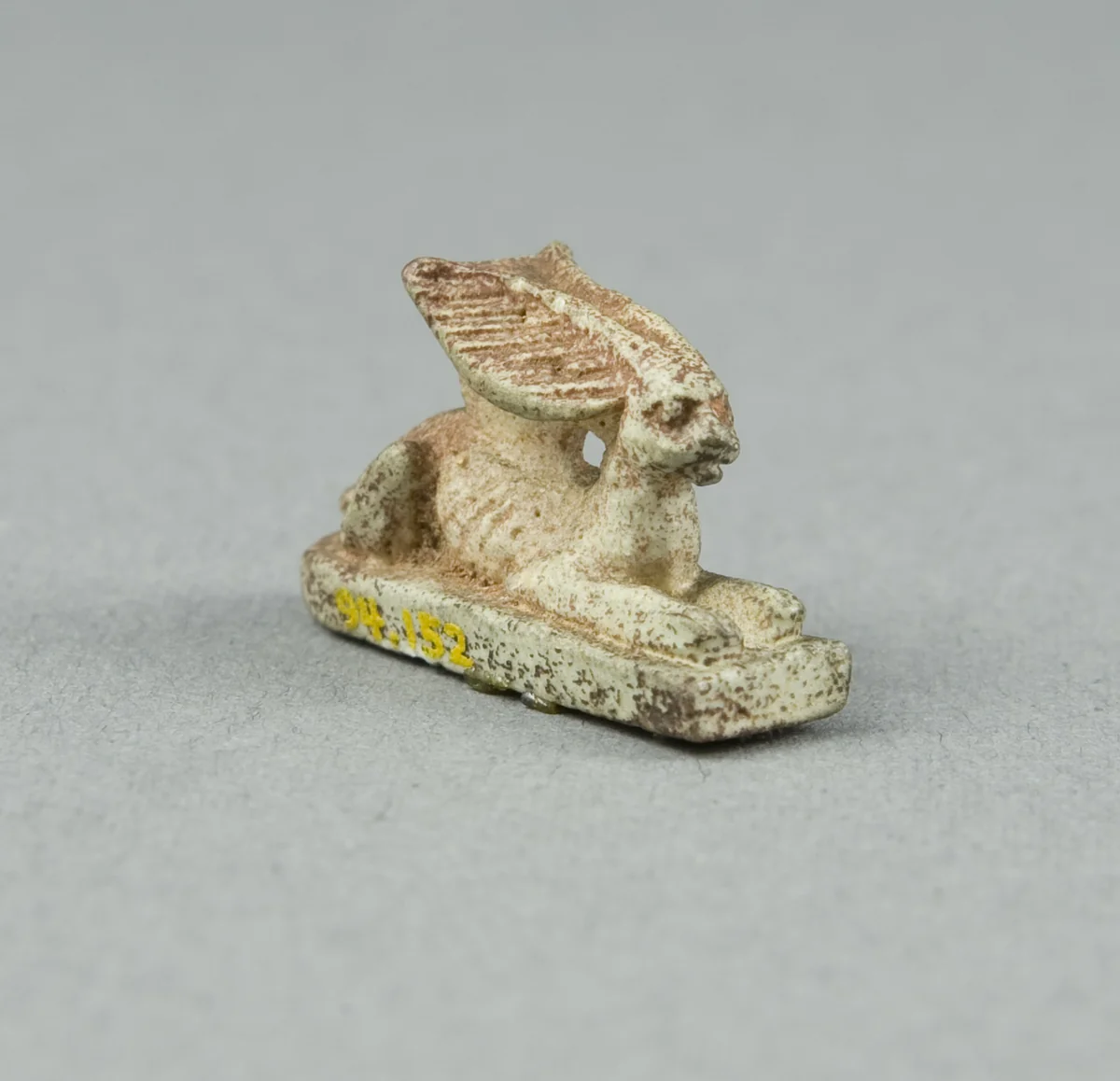 Amulet of a Cape Hare by Egyptian, metalwork, -664--332