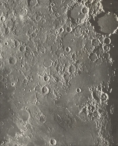 Photographie Lunaire Albategnius - Triesnecker - Manilius by Maurice Loewy
Pierre Henri Puiseux, photograph, 1903