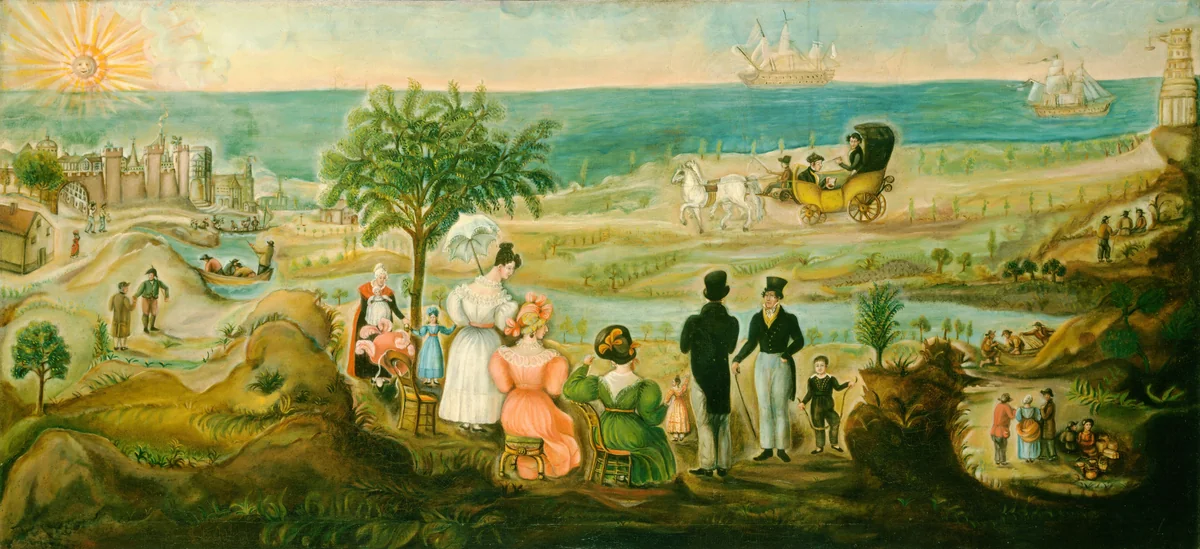 Horizon of the New World by American 19th Century, painting, 1830