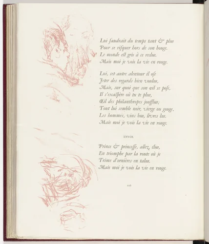 In-text plate (page 106) from Parallèlement (In Parallel) by Pierre Bonnard, illustrated book, 1900