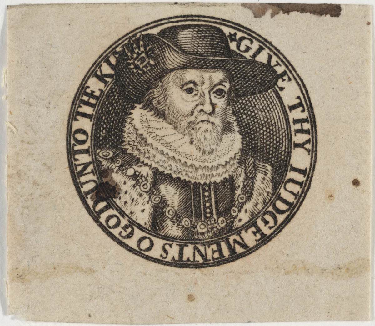 James I, King of England by Simon van de Passe, print, 1600-1699