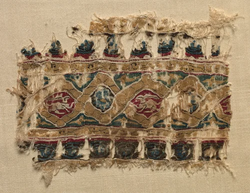Fragment of a Tiraz-Style Textile by Unknown, textile, 1081-1101