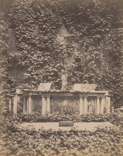 Jardin de Cluny by Eugène Atget, photograph, 1911