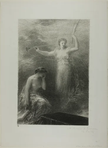 To Victor Hugo by Henri Fantin-Latour, print, 1889