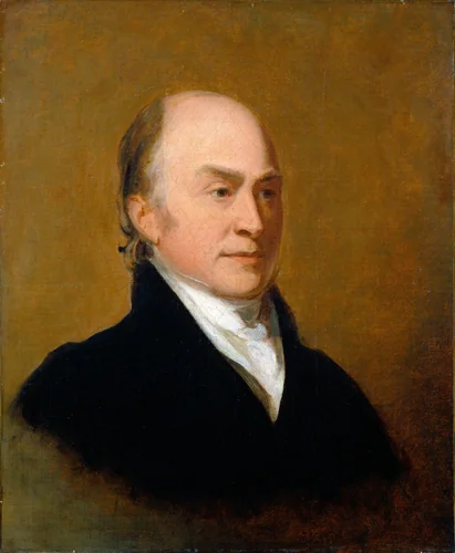 John Quincy Adams by Thomas Sully, painting, 1824
