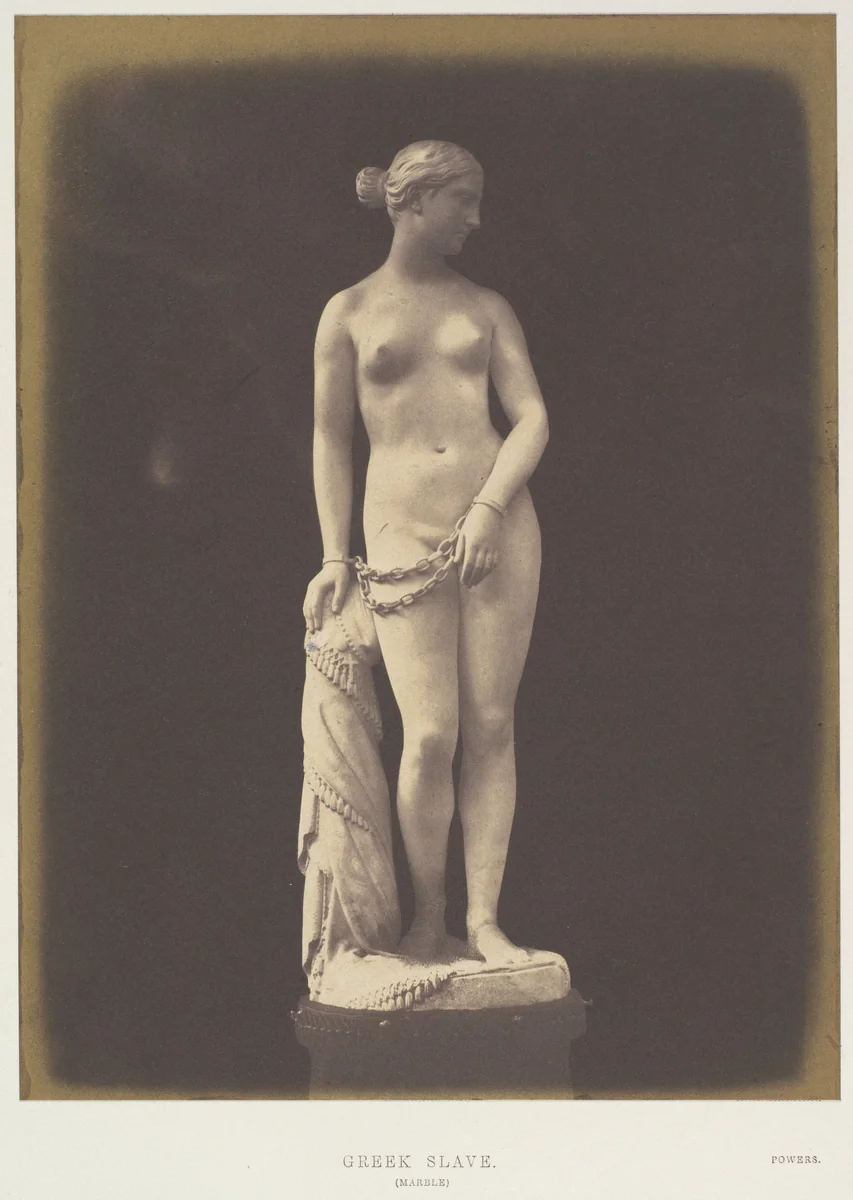 Greek Slave by Hugh Owen, photograph, 1851
