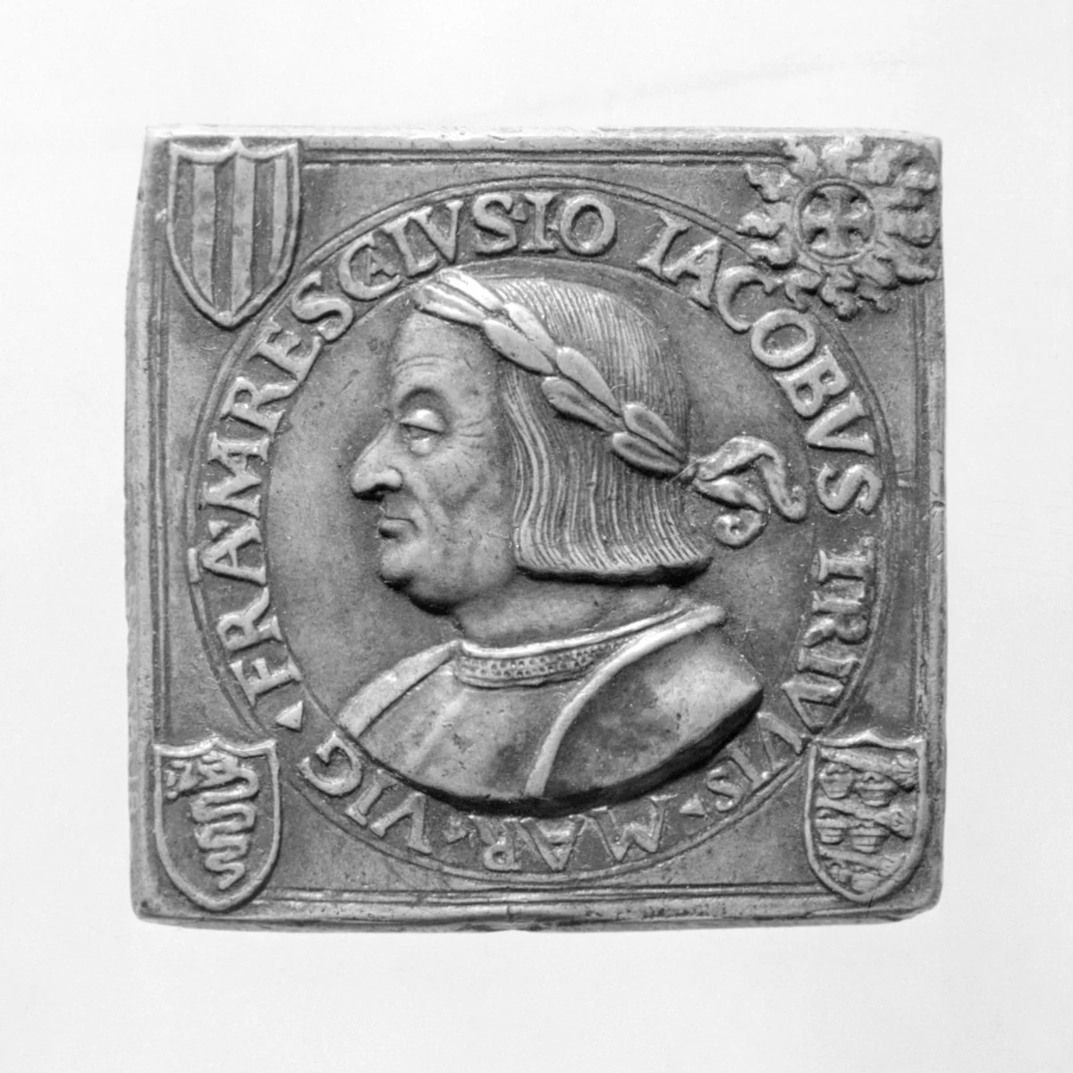 Giangiacomo Trivulzio of Milan, Marquis of Vigevano (1448–1518) by Caradosso, metalwork, 1499