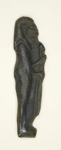 Amulet of the God Imsety (one of the four Sons of Horus) by Egyptian, metalwork, -664--332