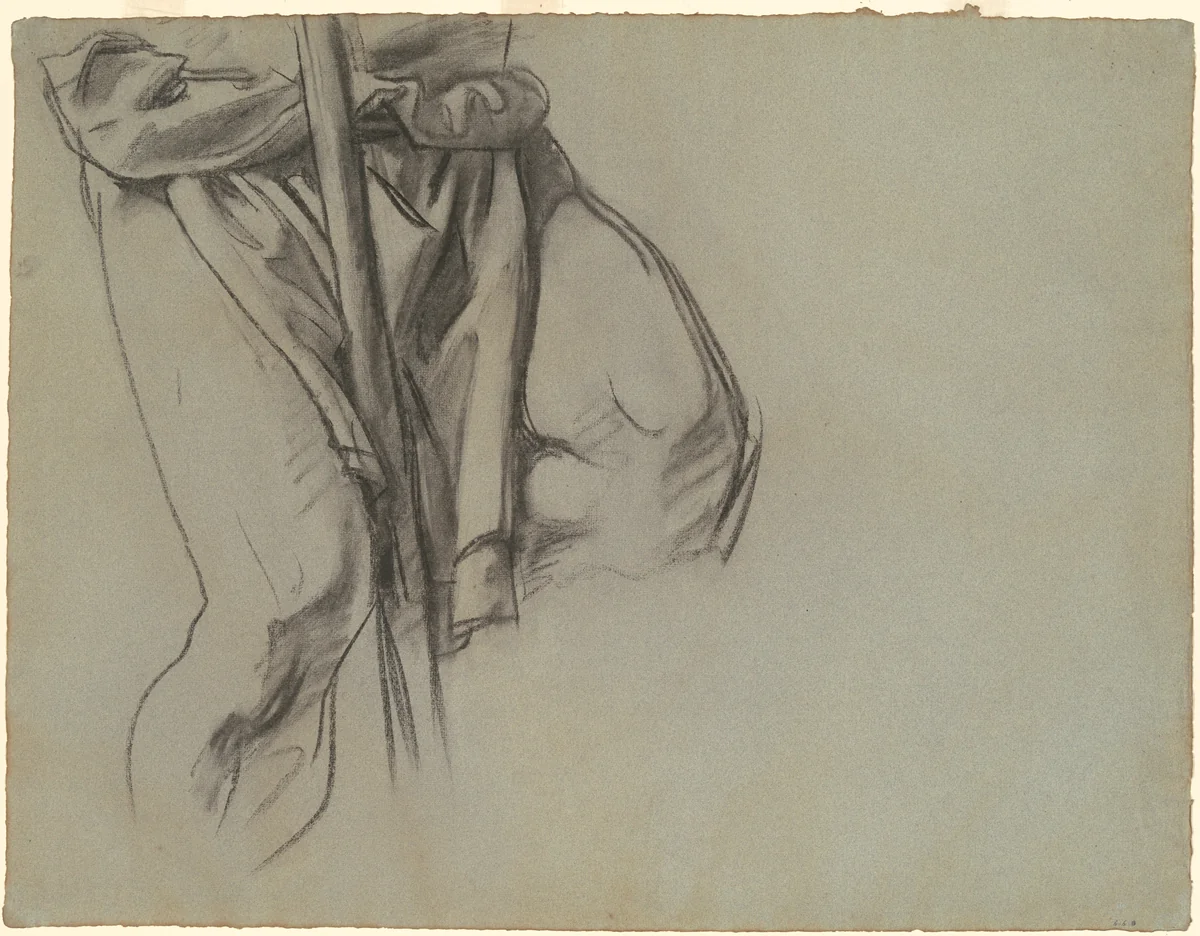 Study of Adam for the "Fifteen Mysteries of the Rosary" by John Singer Sargent, drawing, 1903-1916