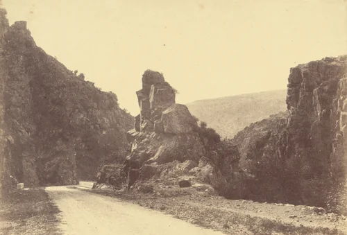 Landscape by Frank Chauvassaigne, photograph, 1858