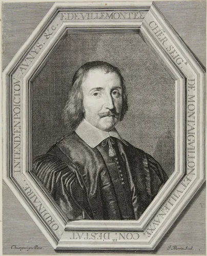 F. Devillemontée by Jean Morin, print, 1610-1650