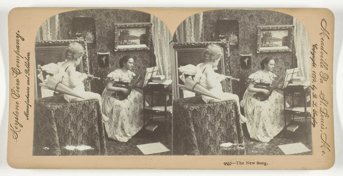 The New Song by Keystone View Company, photograph, 1899