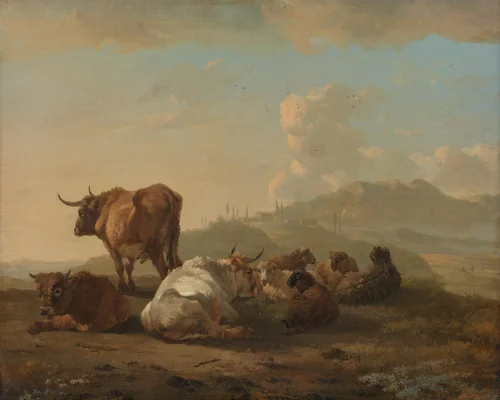 Untitled by Willem Romeyn, painting, 1650-1694