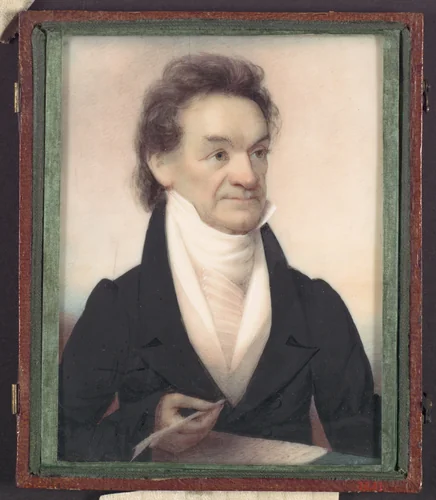 Edward Livingston by Anson Dickinson, artwork, 1824-1827
