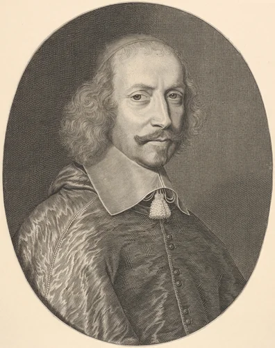 Cardinal Jules Mazarin by Robert Nanteuil, print, 1655