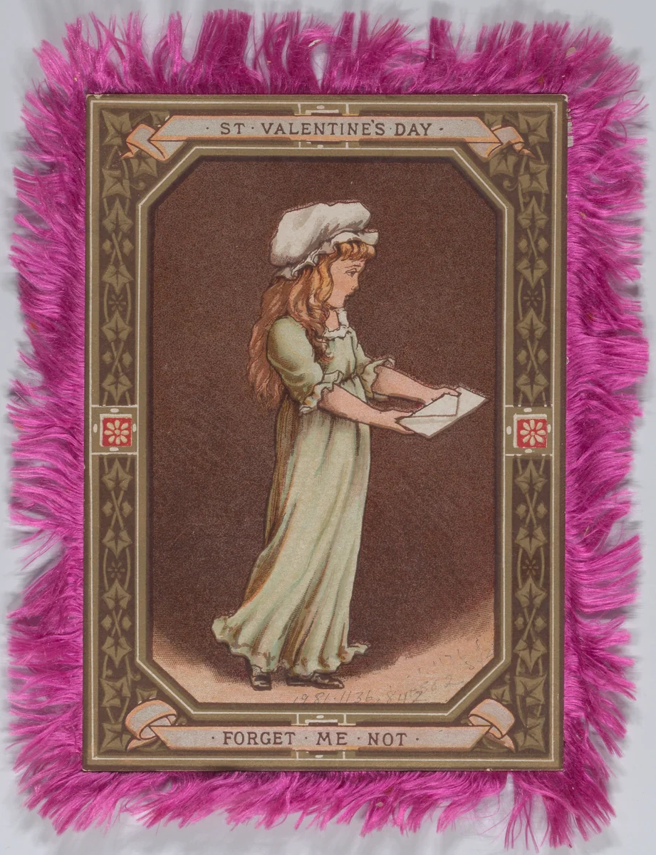 Valentine by Kate Greenaway, other, 1879