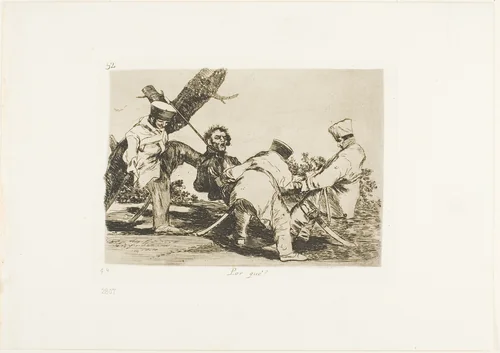 Why?, plate 32 from The Disasters of War by Francisco José de Goya, print, 1812-1815