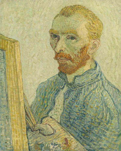 Portrait of Vincent van Gogh by Vincent van Gogh, painting, 1925-1928