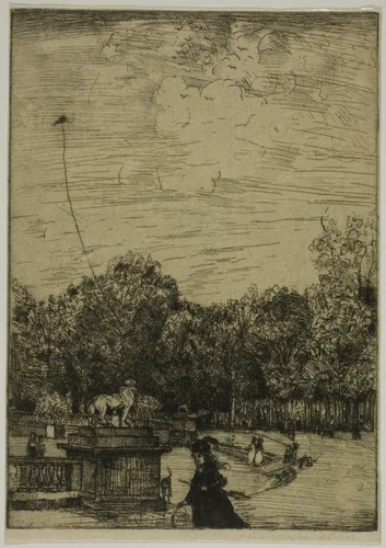 The Kite by Donald Shaw MacLaughlan, print, 1900