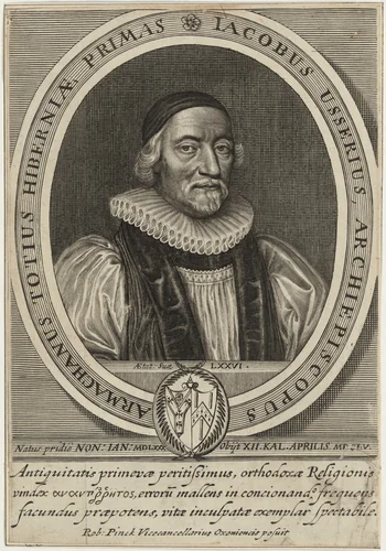 James Ussher, D.D. by William Faithorne, print, 1616-1691