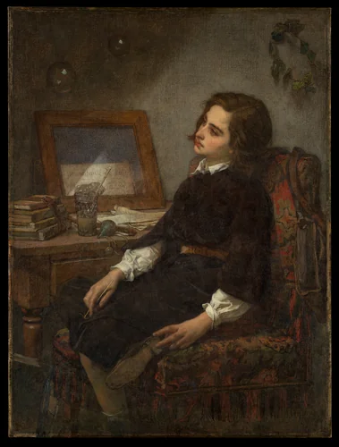 Soap Bubbles by Thomas Couture, painting, 1859