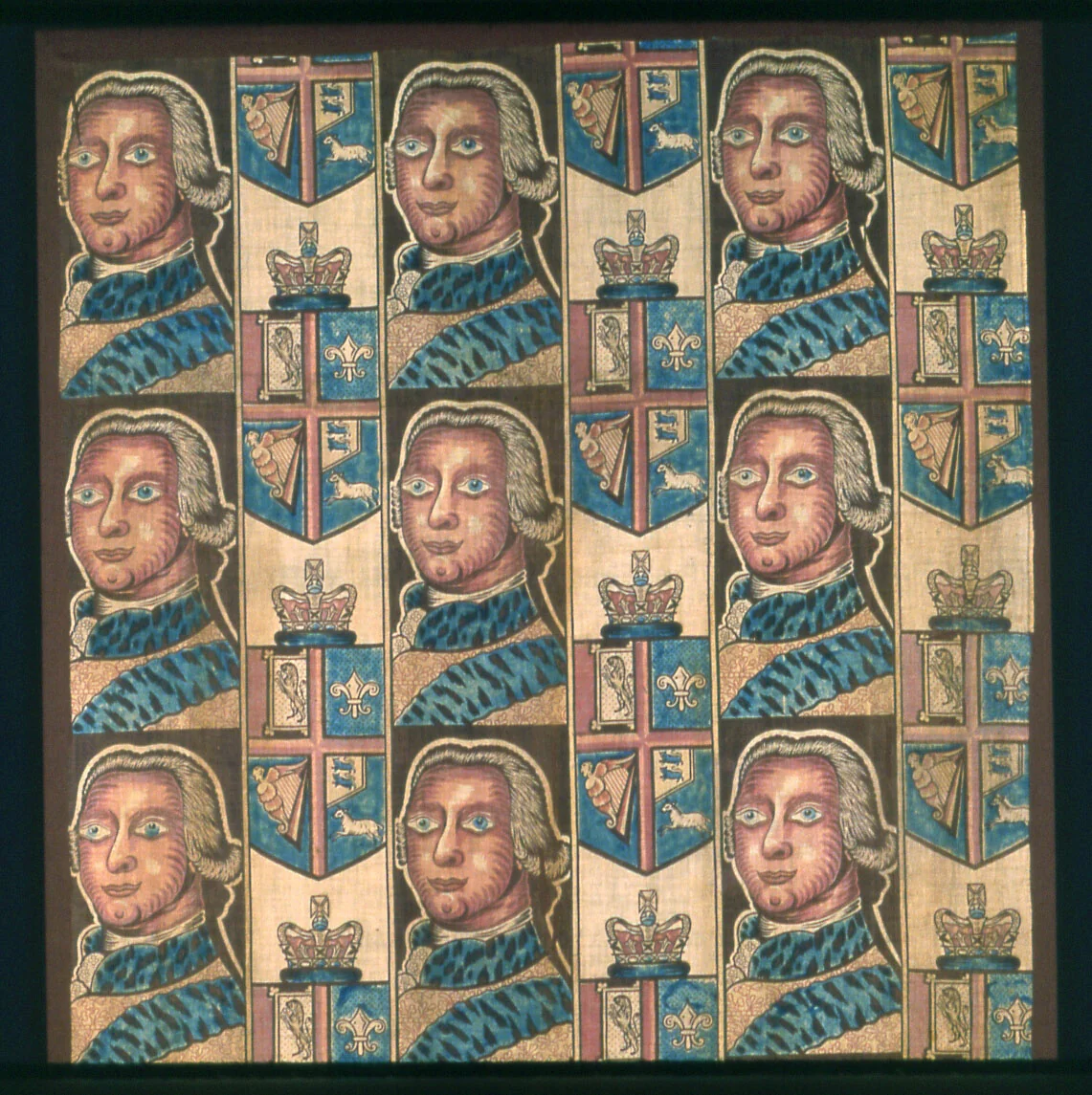 Panel (Furnishing Fabric) by England, textile, 1750-1770
