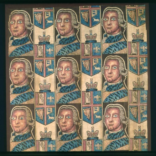 Panel (Furnishing Fabric) by England, textile, 1750-1770