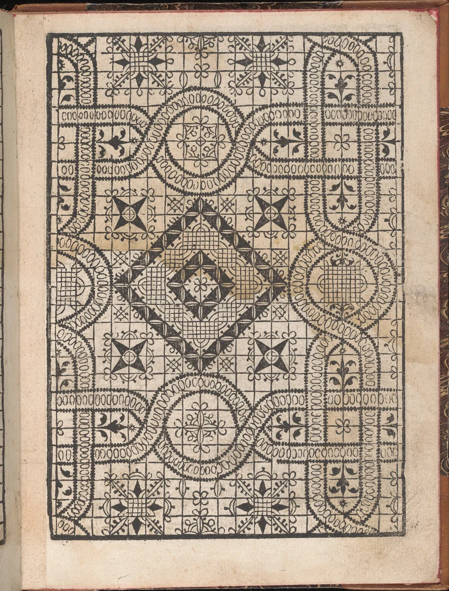 Spechio di pensieri delle belle et Virtudiose donne, page 9 (recto) by Matteo Pagano, book, 1546