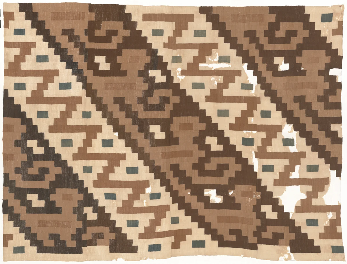Hanging by Chimú artist(s), textile, 1100-1500