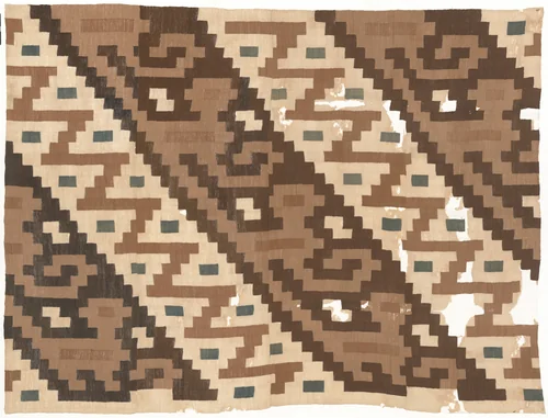 Hanging by Chimú artist(s), textile, 1100-1500
