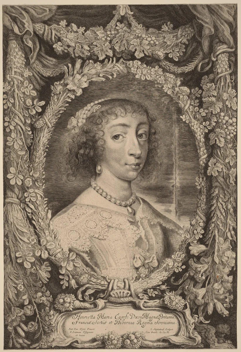Henrietta Maria, Queen of England by Jonas Suyderhoff
Pieter Claesz Soutman
Sir Anthony van Dyck, print, 1650