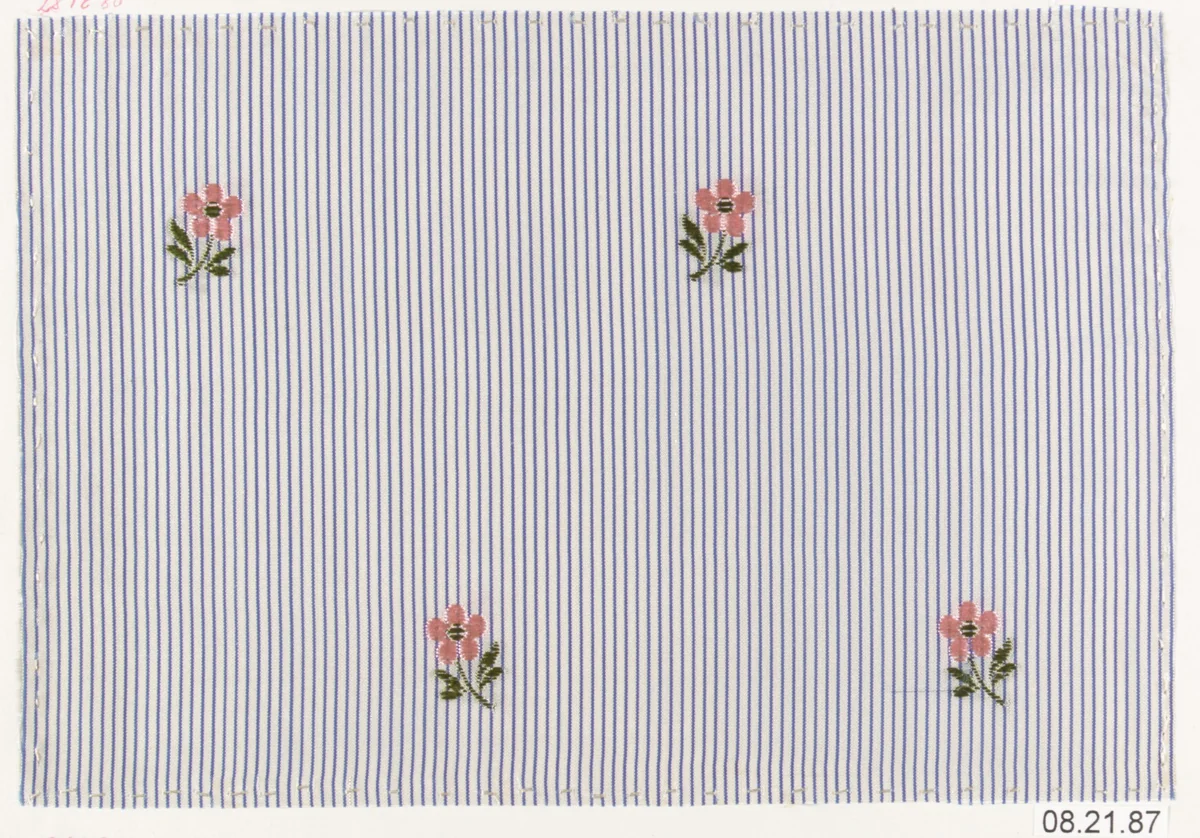 Textile sample by Unknown Designer, textile, 1900