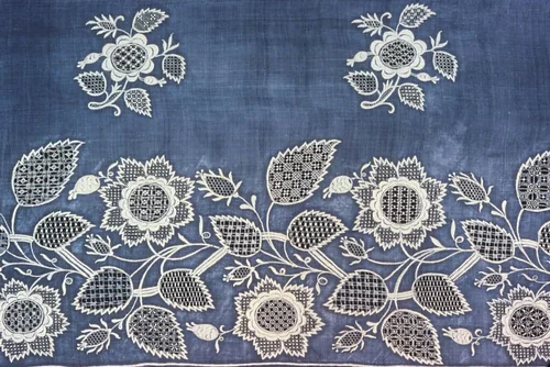 Two Panels from a Skirt by Philippines, textile, 1825-1835