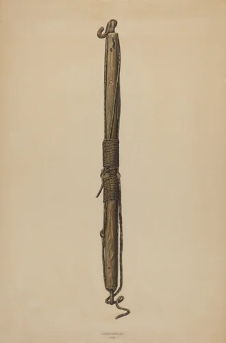 Spreader for Schooner Rigging by Erwin Stenzel, index of american design, 1939